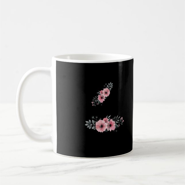Therapeut für Physiotherapie Joke Floral Goniomete Kaffeetasse (Links)