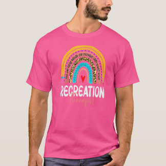 Therapeut Leopard Rainbow Healthcare Do T-Shirt