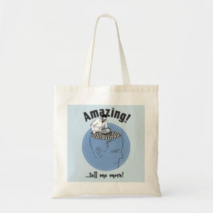 Therapeut, Psychologe Tote Tasche. Ein Freund hör Tragetasche