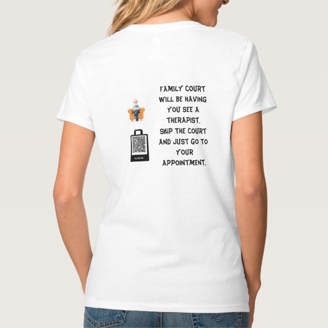Therapeut T-Shirt (Rückseite)