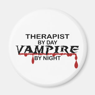 Therapeut-Vampir bis zum Nacht Magnet