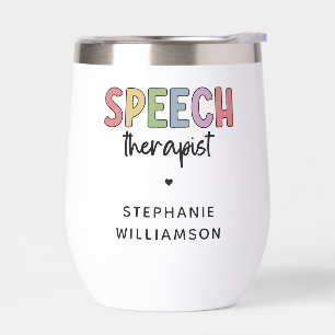 Thérapeute de la parole personnalisée SLP