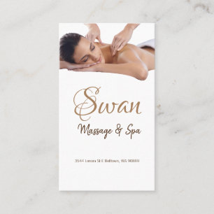 Thérapeute de massage, Clinique, Carte de visite d