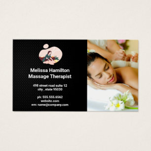 Thérapeute de massage Logo de Spa