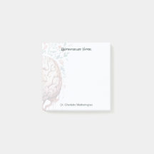 Thérapeute Floral du Cerveau Notes Brutes Post-It