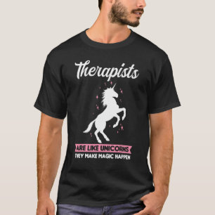 Therapeuten sind wie Einhörner, die sie Therapie m T-Shirt