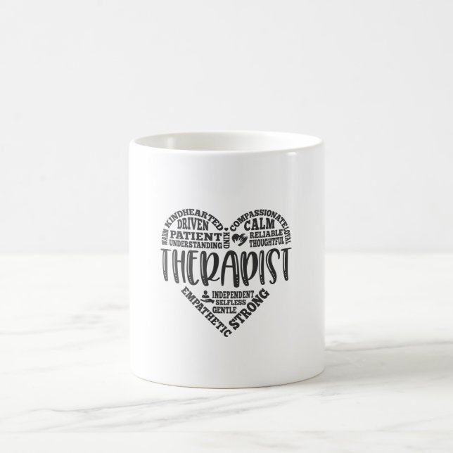Therapeutin, Verhaltensforscherin, Psychologin Kaffeetasse (Mittel)