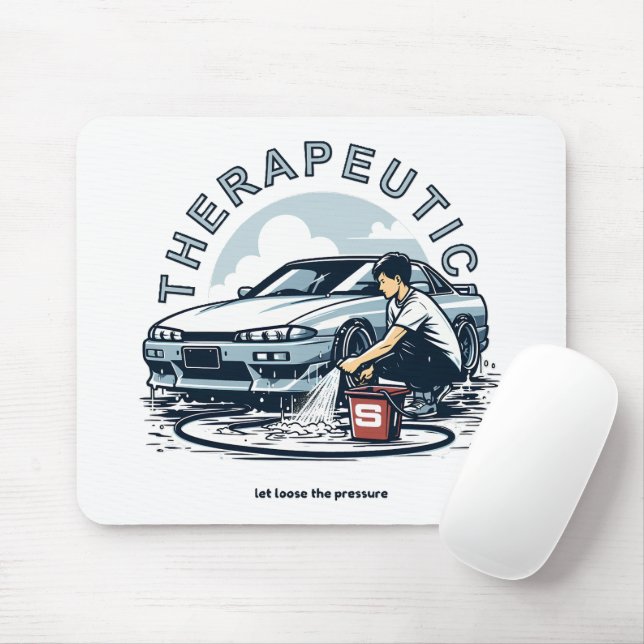 Therapie : Autoenthusiasten Mousepad (Mit Mouse)