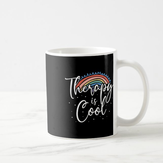 Therapie Bewusstsein für Stabilität Bewusstsein Kaffeetasse (Rechts)