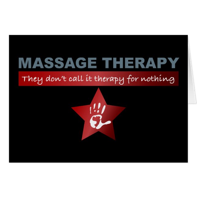 Thérapie de massage en rouge rubis (Devant horizontal)