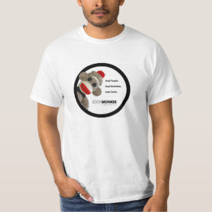 Thérapie de Monkee de chaussette - vrai T-shirt d