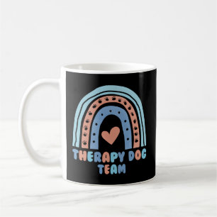 Therapie des Hundes für die Tiertherapie Kaffeetasse