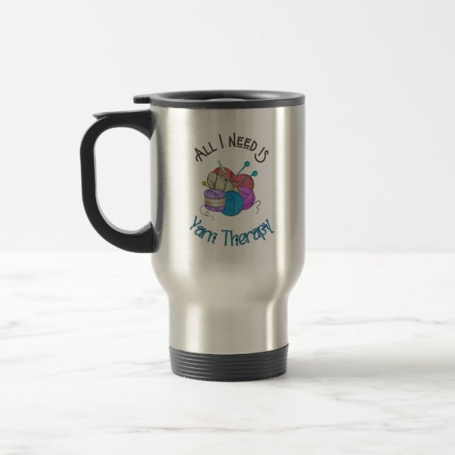 Thérapie du fil - Mug de voyage (Gauche)