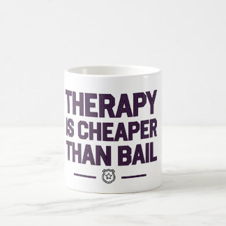 Therapie ist billiger als Kaution Kaffeetasse