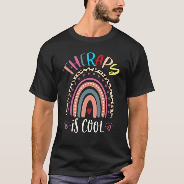 Therapie ist Coole Selbstversorgung psychische Ges T-Shirt (Vorderseite)