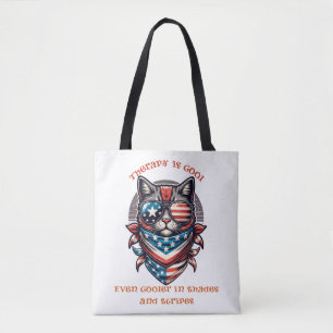 Therapie ist Cooler T - Shirt - Bewusstsein für ps Tasche