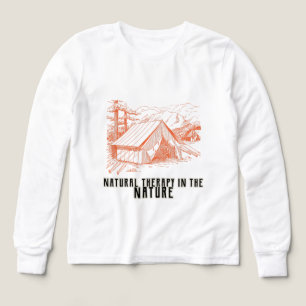 Thérapie naturelle dans la nature manches longues