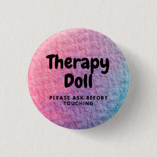 Therapie Reborn Button Bitte vor der Berührung fra