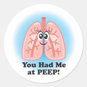 Thérapie respiratoire Stickers "Vous m'avez eu à P