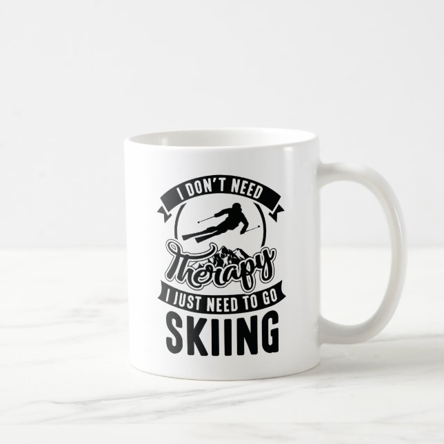 Therapie Skiing Kaffeetasse (Rechts)