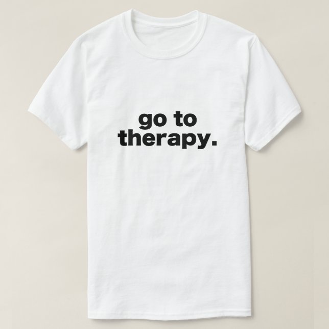 Therapie T-Shirt (Design vorne)