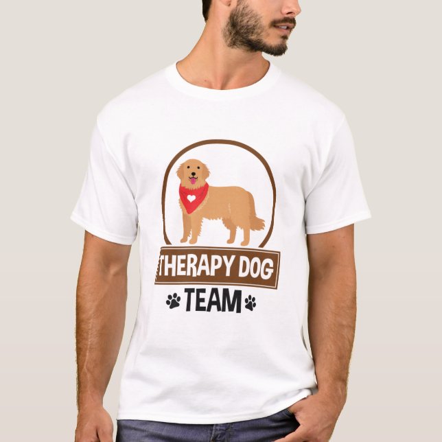 Therapiedog T-Shirt (Vorderseite)