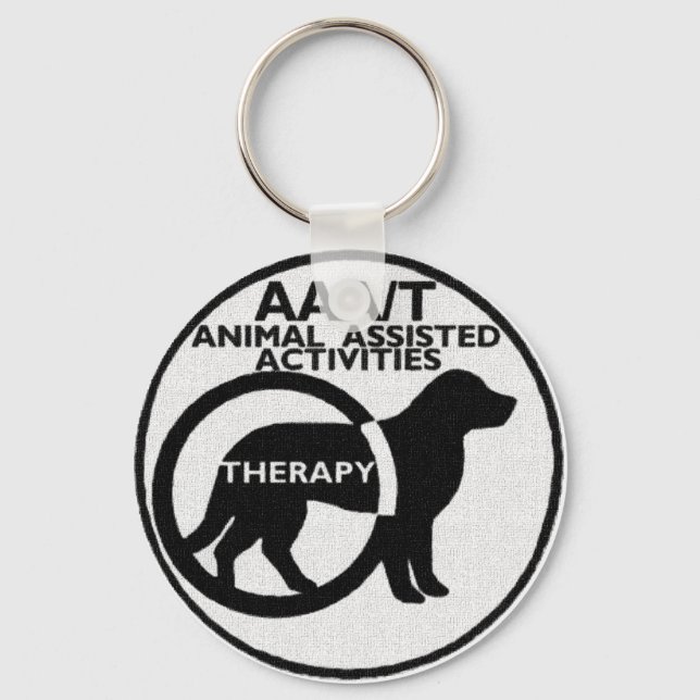 THERAPIEDOG TIERHILFE SCHLÜSSELANHÄNGER (Vorderseite)