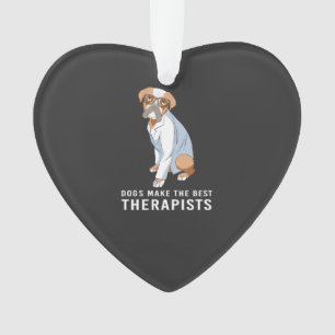 Therapiehund-Psychologie-Therapeut Ornament