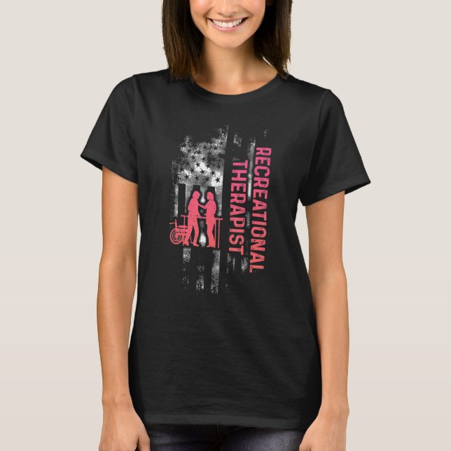 Therapierekrutierungstherapie für Freizeittherapeu T-Shirt (Vorderseite)