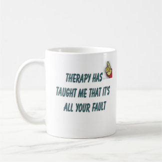 Therapiezitat Kaffeetasse