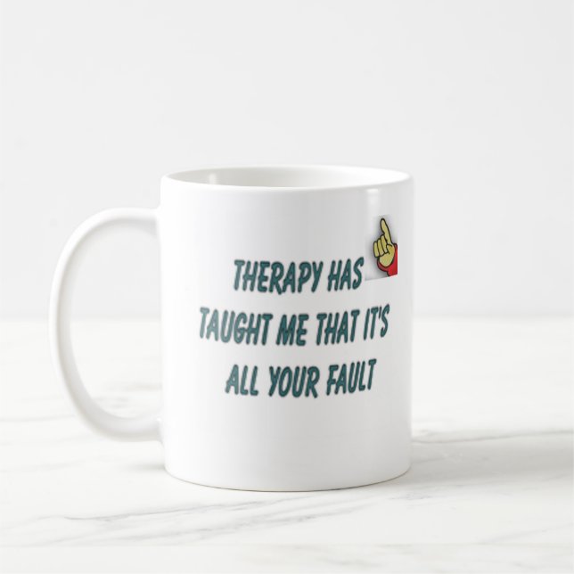 Therapiezitat Kaffeetasse (Links)