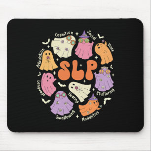 Therapy Speech Language Pathologist Halloween Mousepad