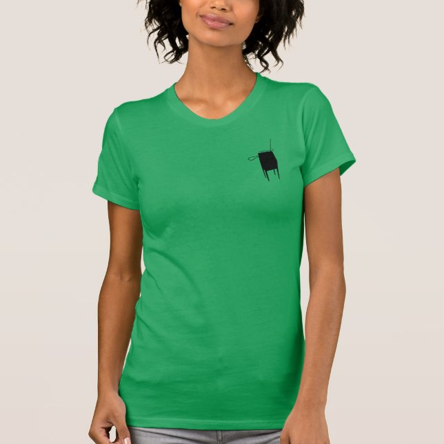 Theremin 30 RCA-Silhouette T-Shirt (Vorderseite)
