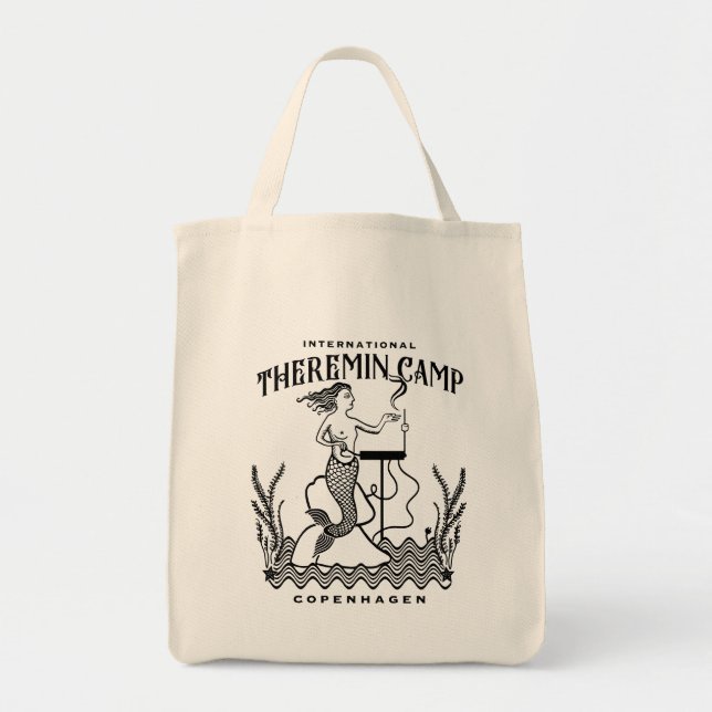 Theremin-Camp-Einkaufstasche Tragetasche (Vorne)