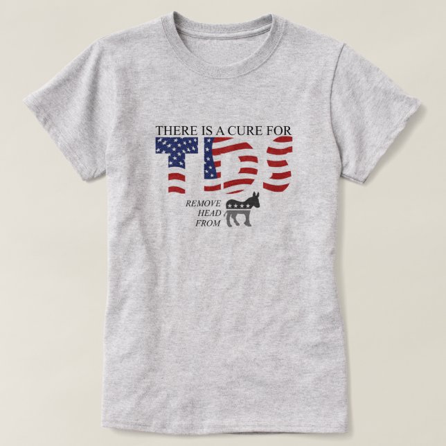 There's a Cure Parody  T-Shirt (Design vorne)