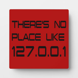 There's No Place Like Home Fotoplatte