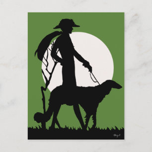 Theresa en vert - Cartes postales