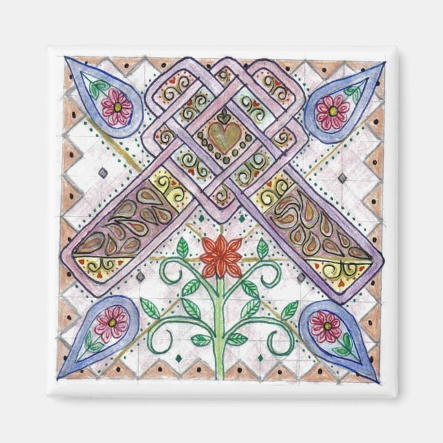 Theresa Hartman "Amaryllis" Magnet (Vorne)