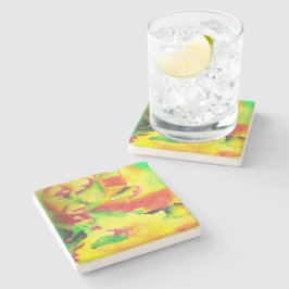 Thermal Abstrakt von AnyaC Steinuntersetzer
