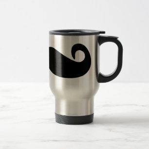 Thermal Moustache Mug Reisebecher