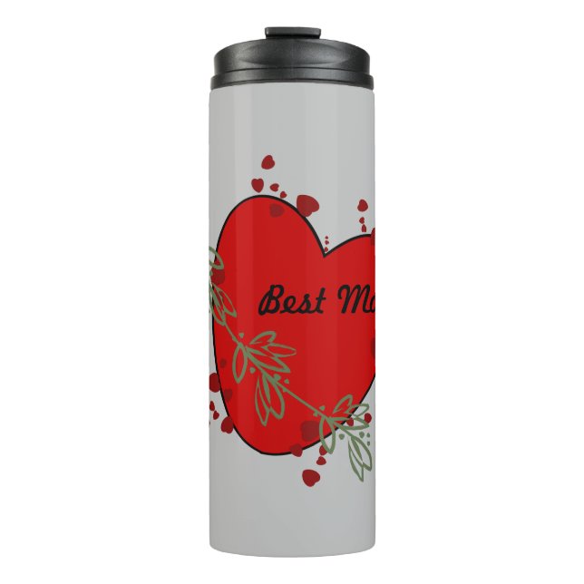 Thermal Tumbler "Beste Mama" Thermosbecher (Vorderseite)