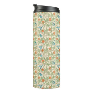 Thermal Tumbler Floral Garden Trellis Muster Thermosbecher
