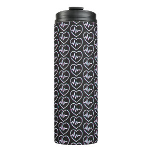 Thermal Tumbler Karo Herz Thermosbecher