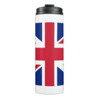 Thermal Tumbler mit Flagge des Vereinigten Königre