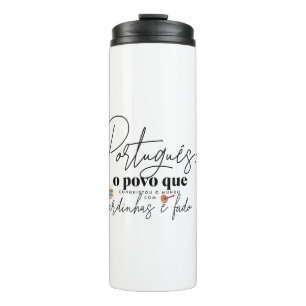 Thermal Tumbler Portugues o povo que conquistou Thermosbecher
