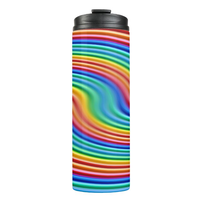 Thermal Tumbler Rainbow Pride Thermosbecher (Vorderseite)