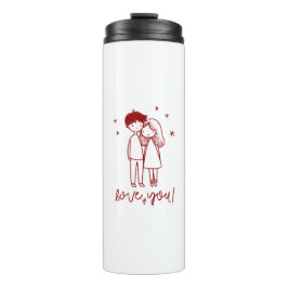Thermal Tumbler - Sentimental and Love Line Thermosbecher