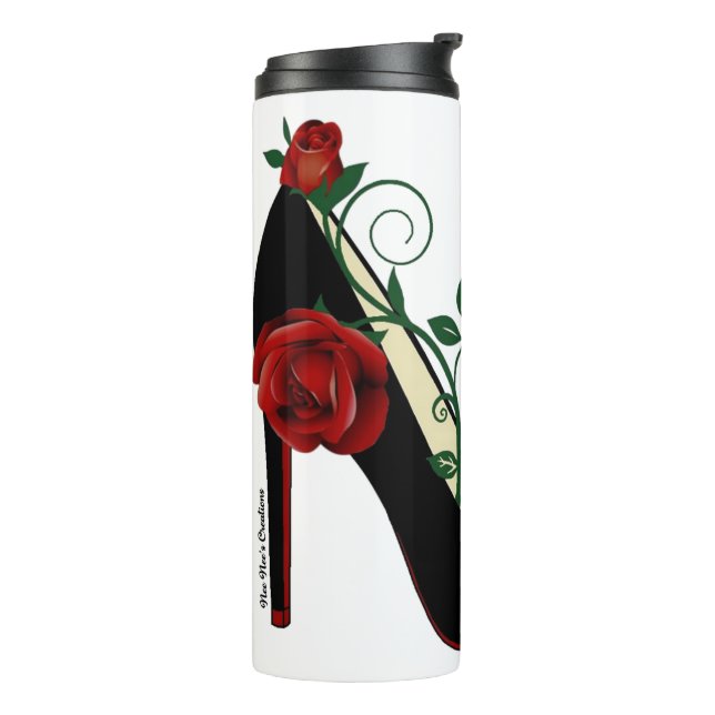 Thermal Tumbler - Stiletto-Rose Thermosbecher (Nach links gedreht)