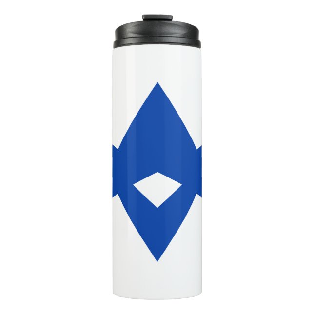 Thermal Tumbler with flag of Toyota City, Japan Thermosbecher (Vorderseite)
