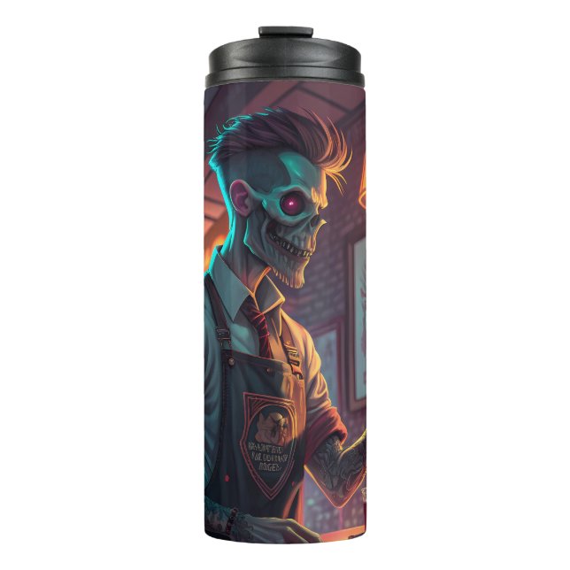 Thermal Tumblers - Zombie Café | Spooky  Halloween Thermosbecher (Vorderseite)